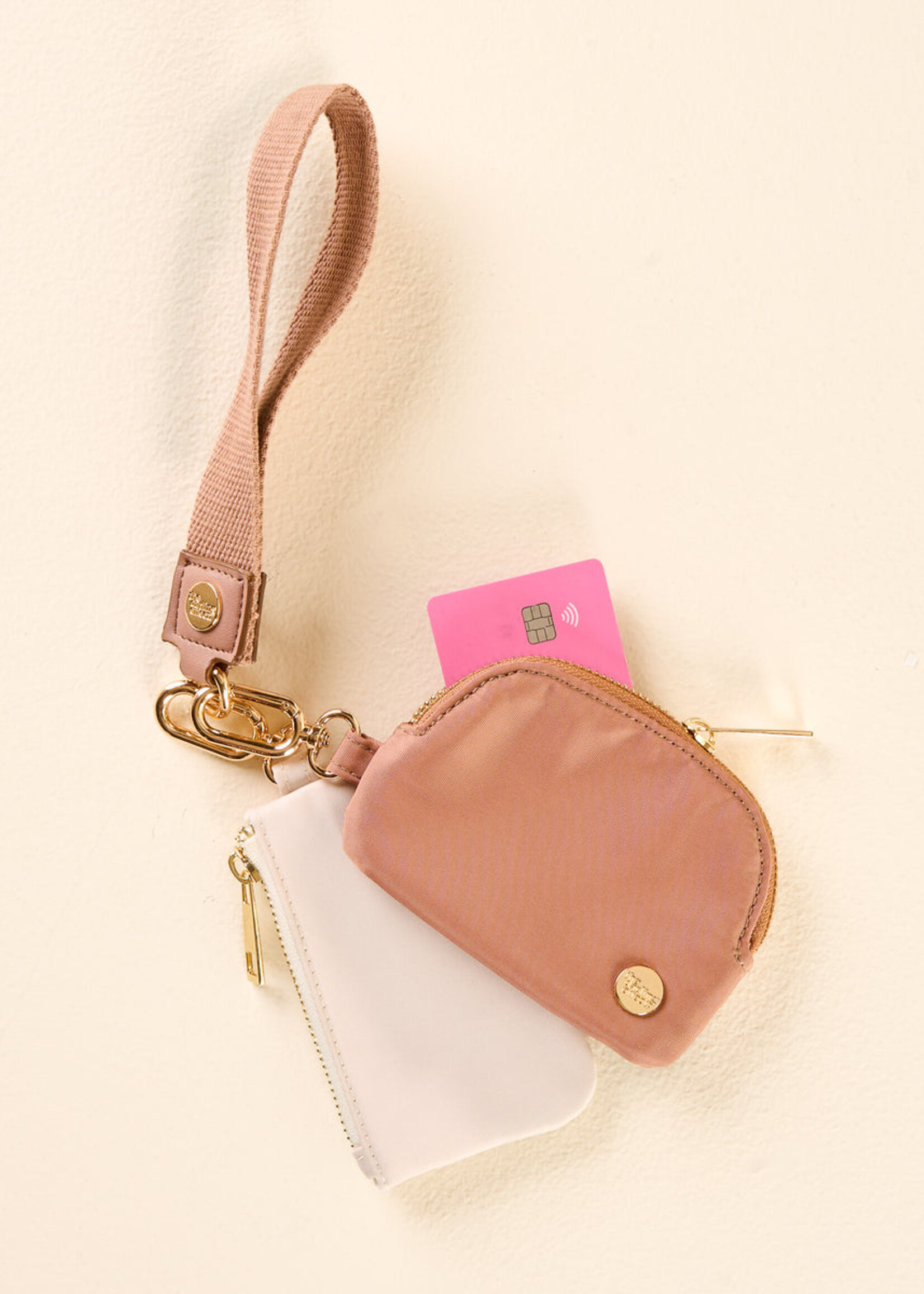 Dynamic Duo Pouch Wristlet -