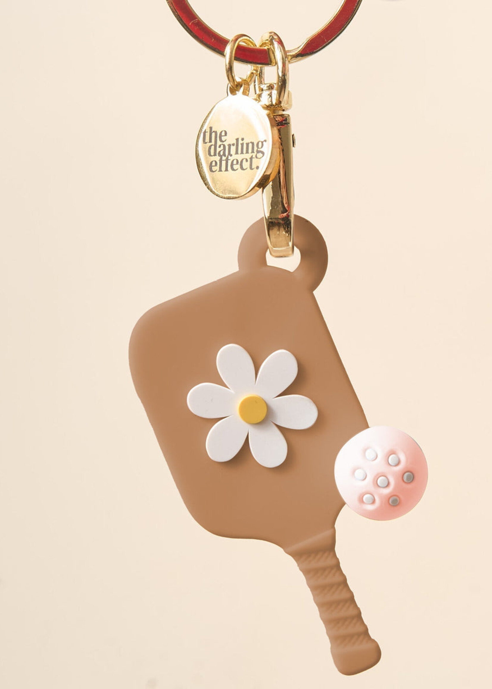 Pickleball Paddle Keychain