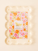 Rectangle Scalloped Acrylic Frame -