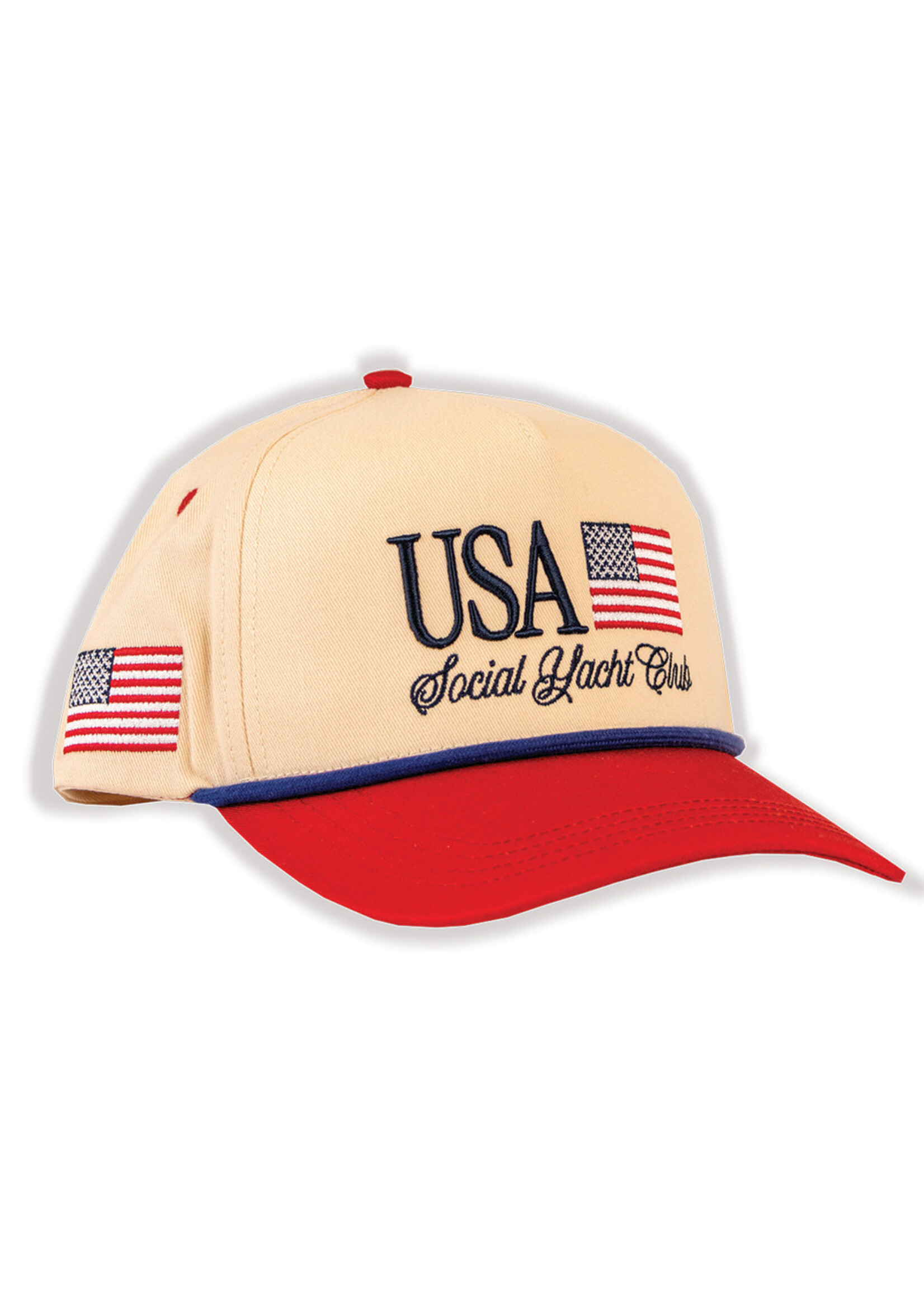 USA Social Yacht Club Hat