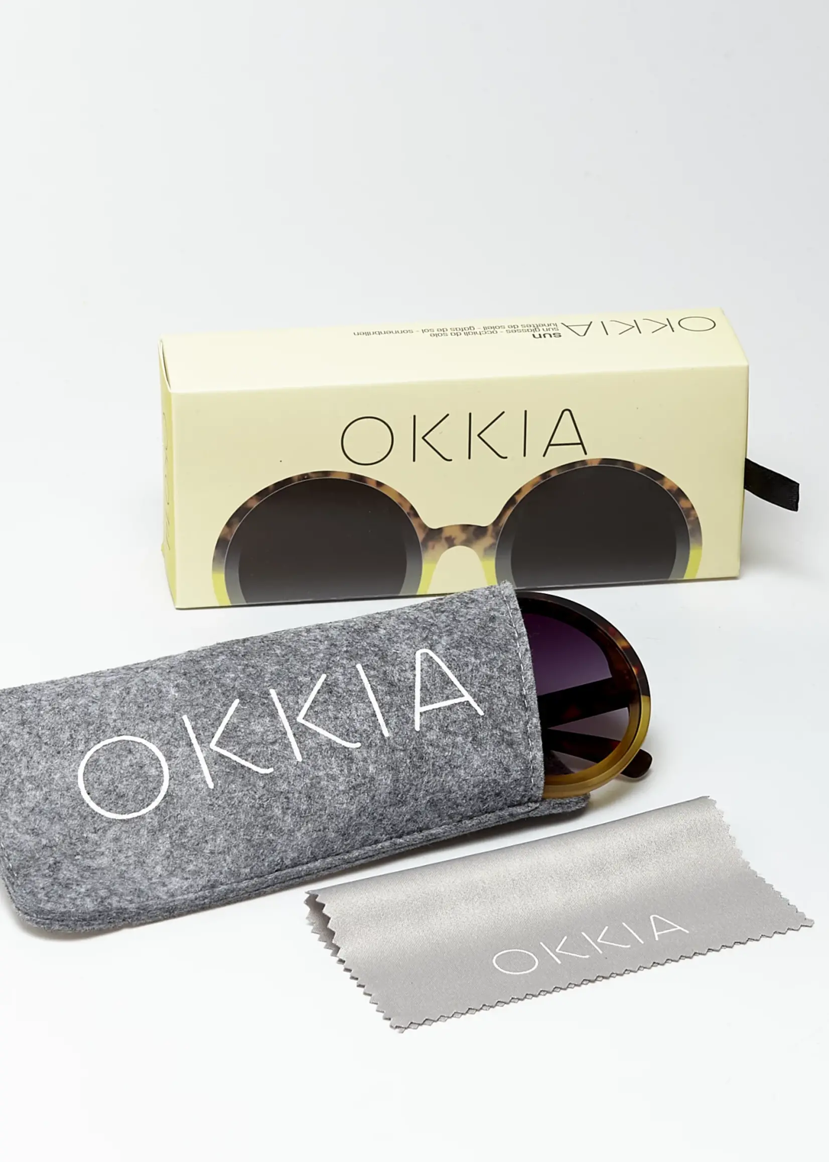 Okkia Monica Round Sunglasses