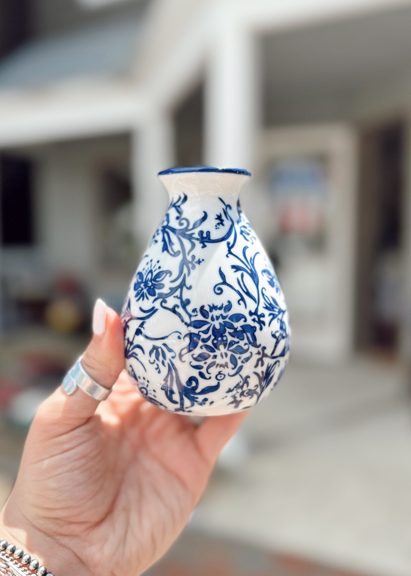 Porcelain Blue & White Vase