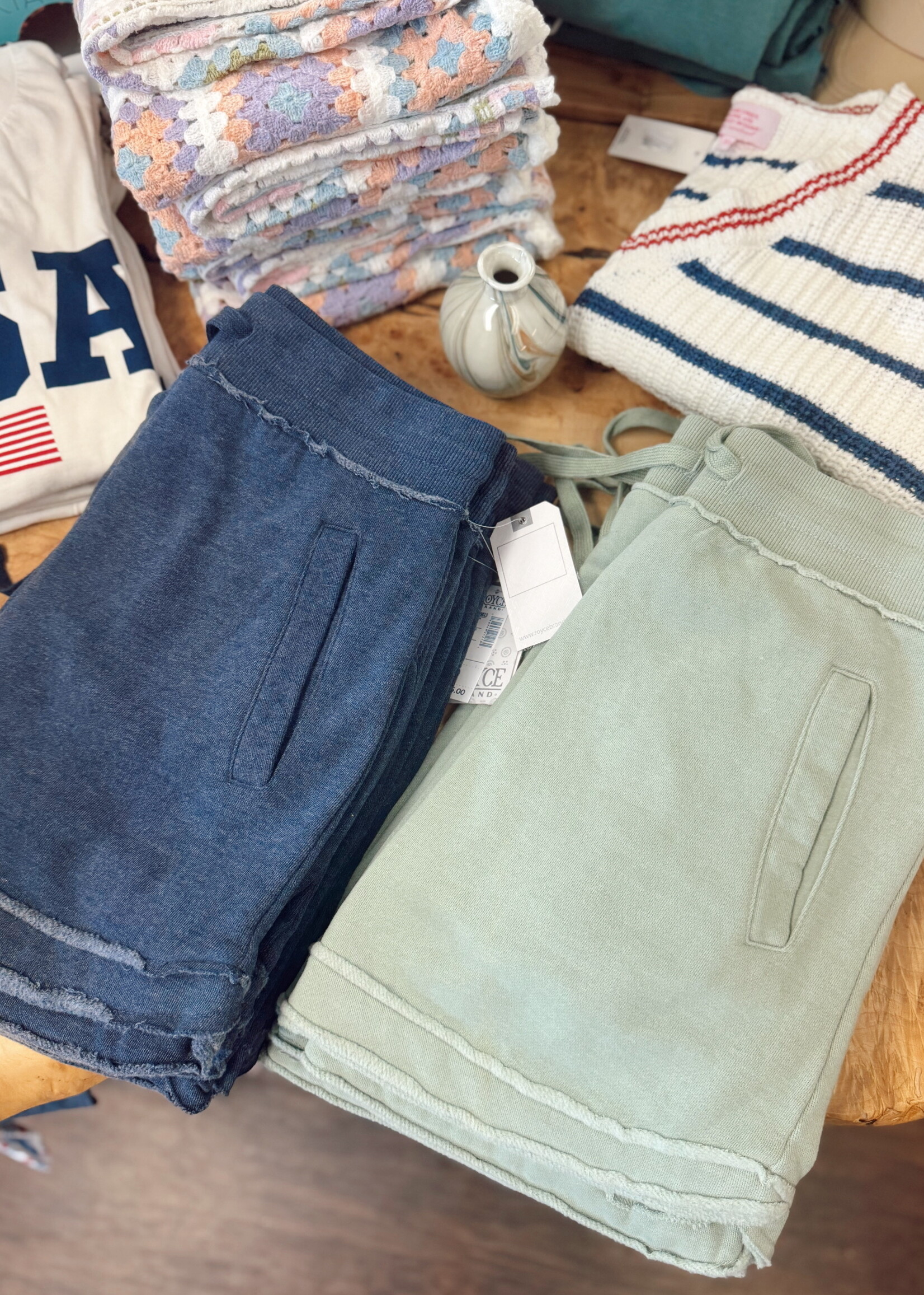 "Duo" - Melange  Fleece Skort