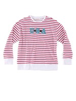 Red Stripe USA Sweatshirt
