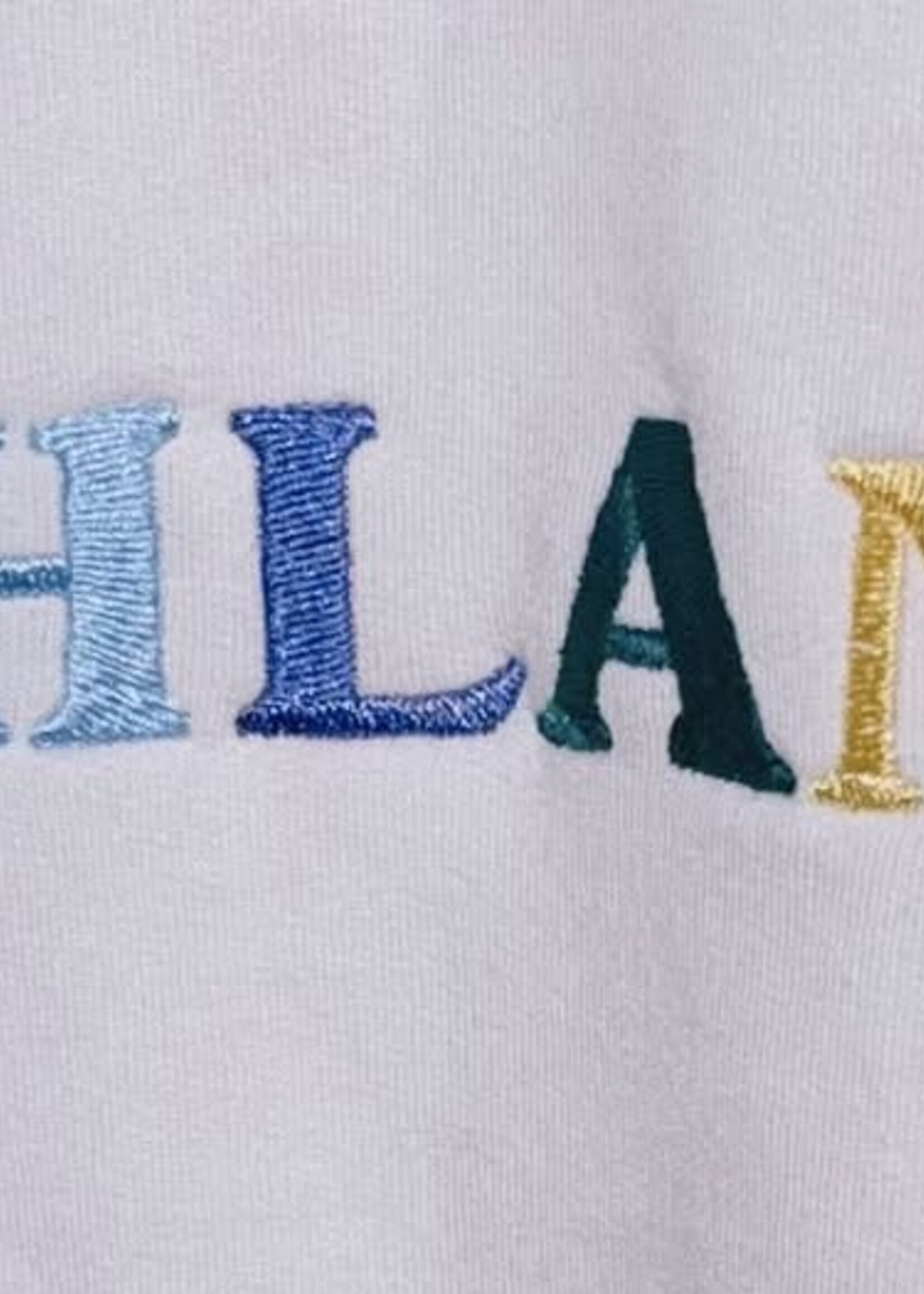 Ellie Mae Embroidery Highlands Embroidered Crewneck