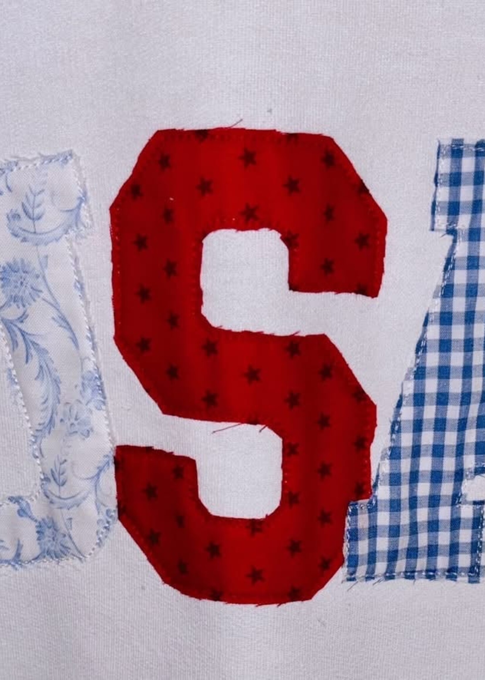 Ellie Mae Embroidery USA Aplique Crewneck