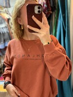 Highlands Est. Blousant Oversized Fleece Crew