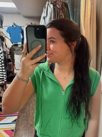 Autumn Cashmere Boxy Hoodie Vest