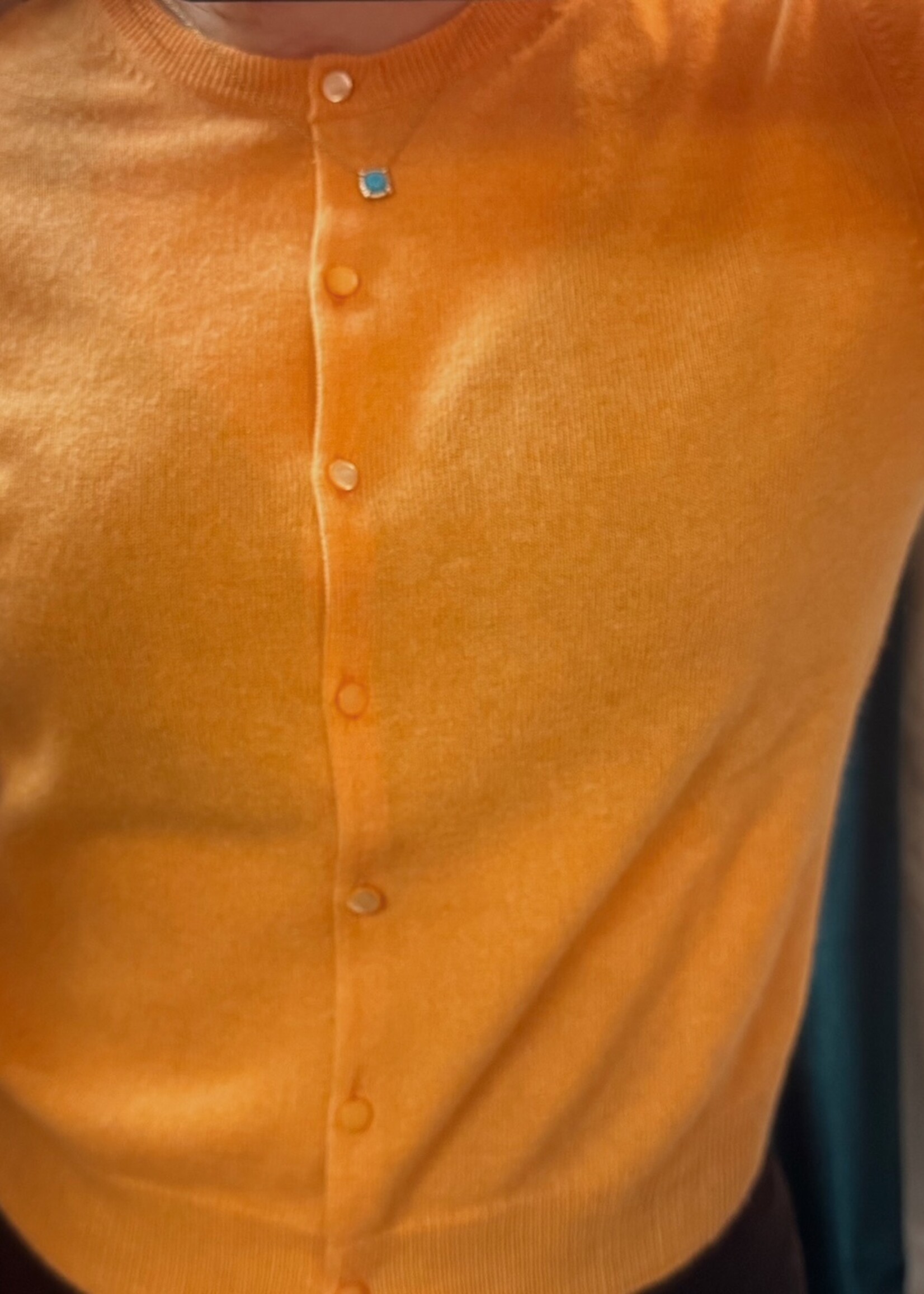 Autumn Cashmere Baby Cardigan- Mimosa