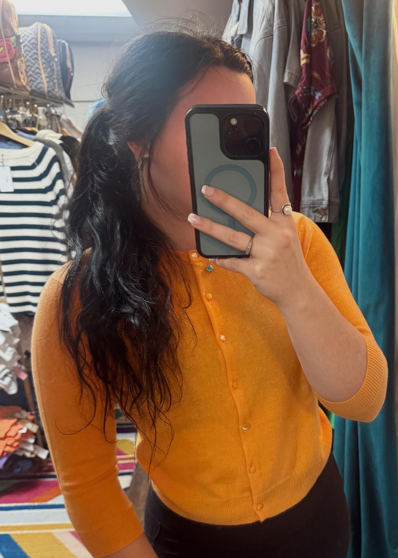 Autumn Cashmere Baby Cardigan- Mimosa