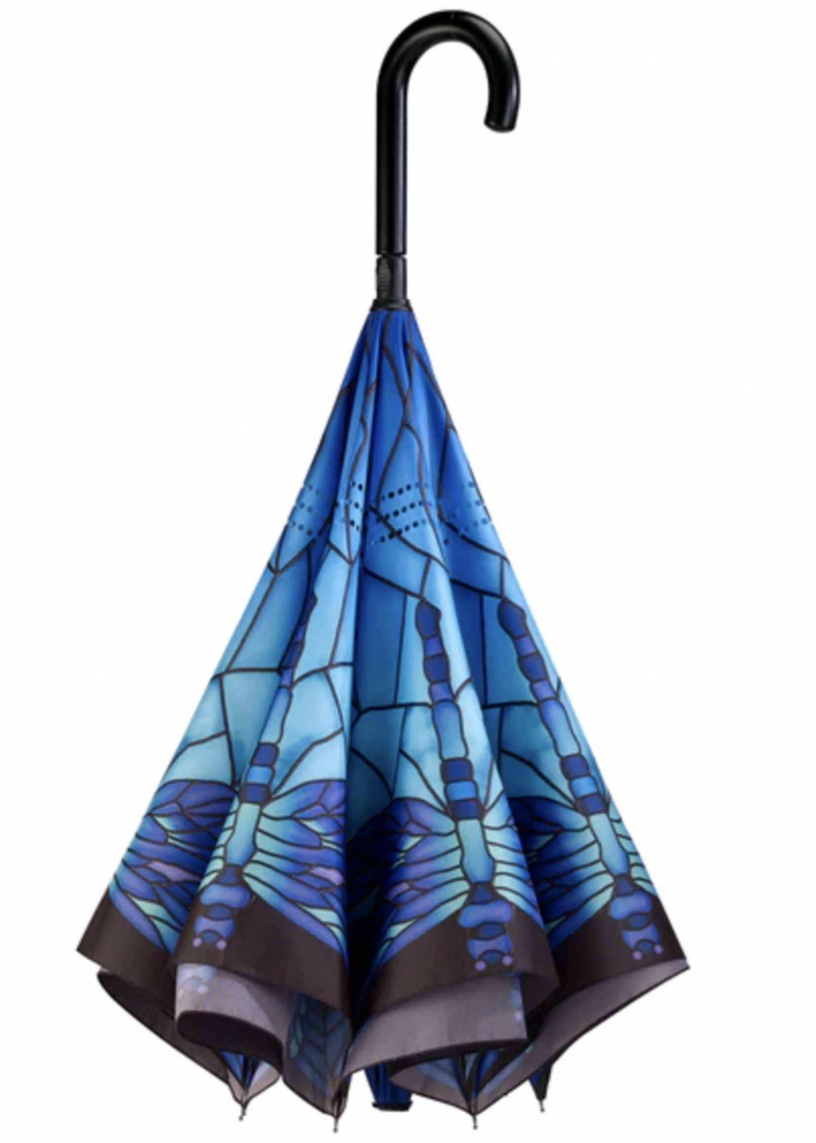 Galleria Enterprises Stained Glass Dragonfly Stick