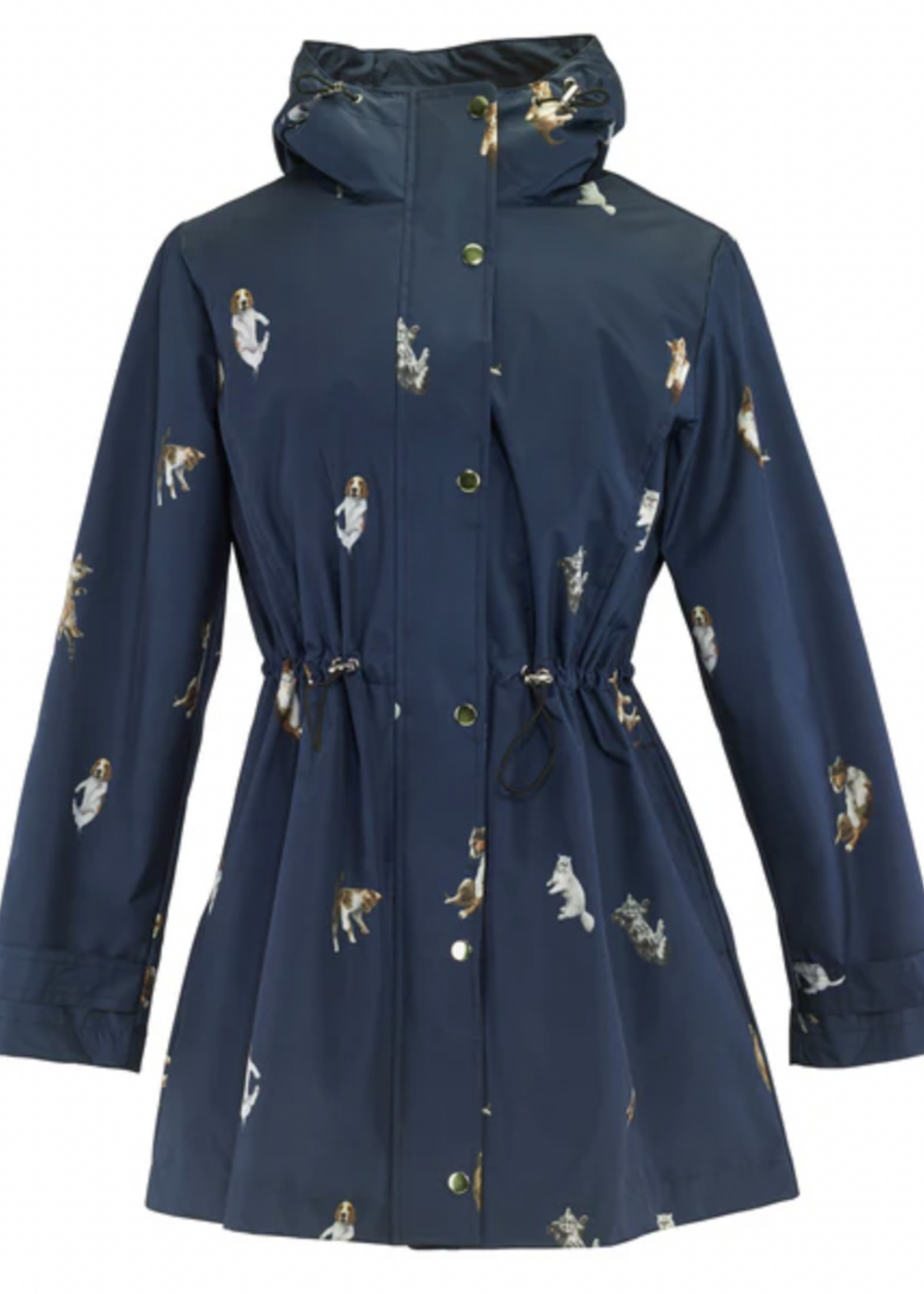 Galleria Enterprises Navy - Cats & Dogs Raincoat