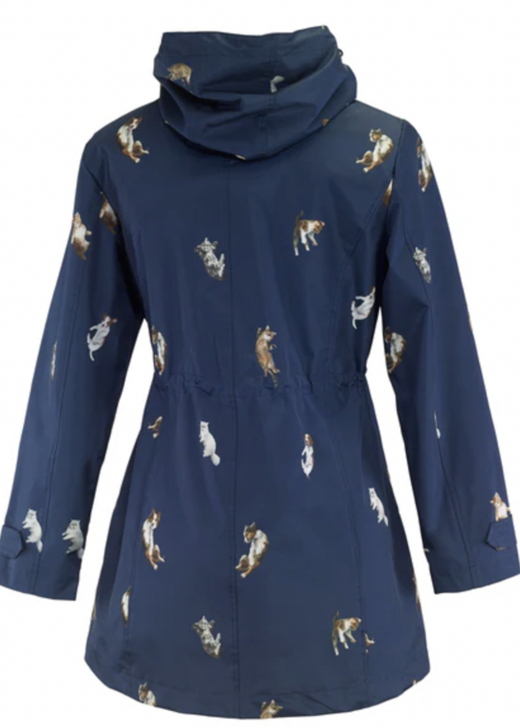Galleria Enterprises Navy - Cats & Dogs Raincoat