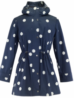 Galleria Enterprises Navy - Polka Dots Raincoat