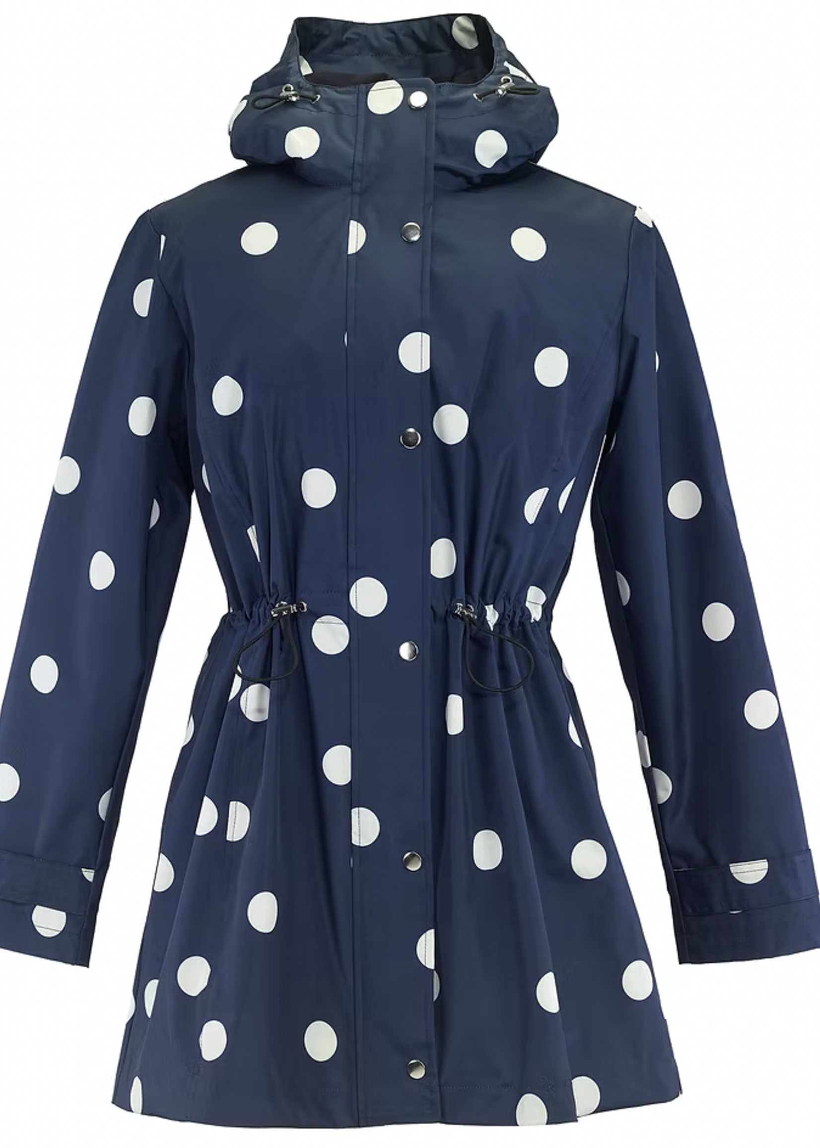 Galleria Enterprises Navy - Polka Dots Raincoat