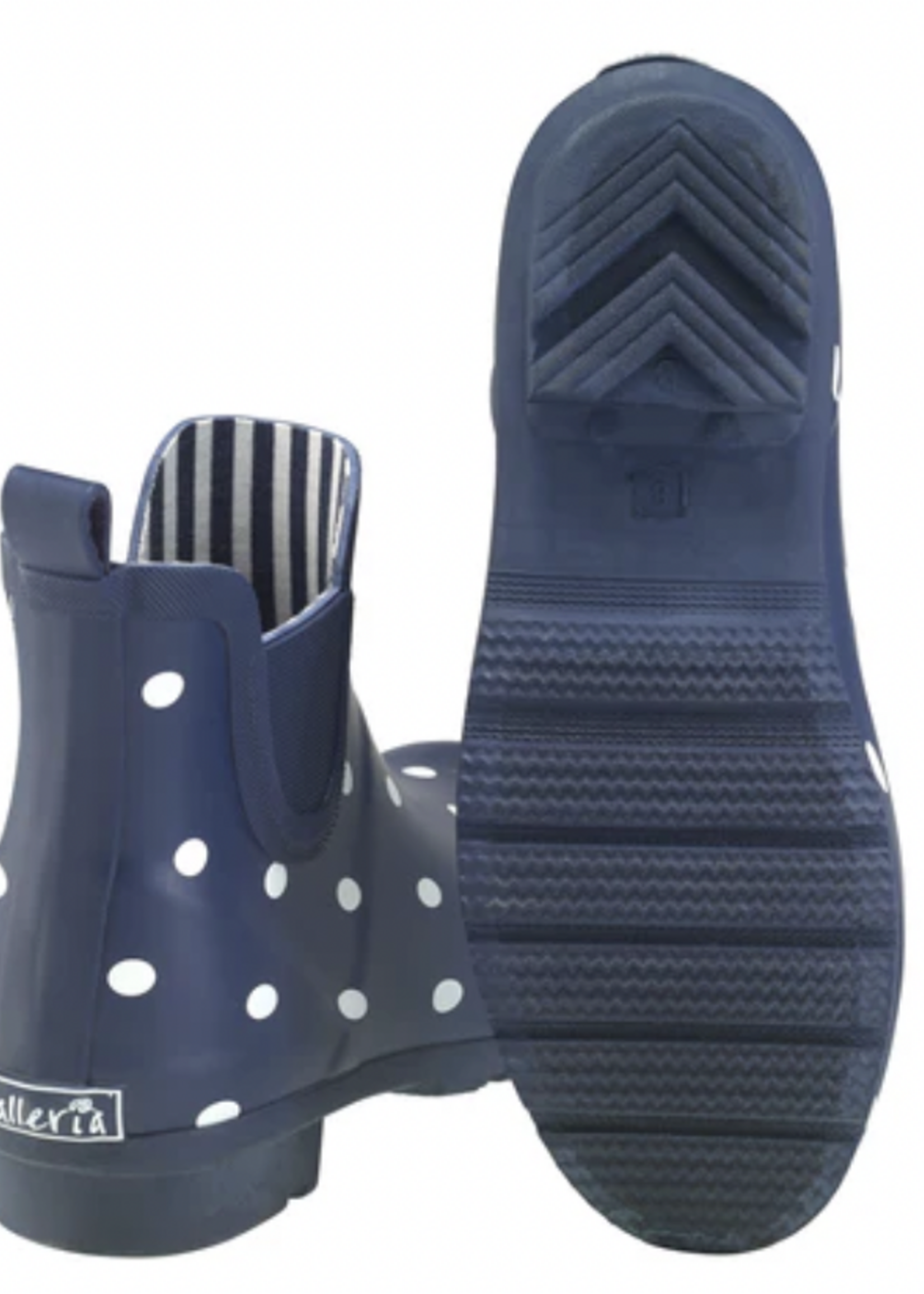 Galleria Enterprises Polka Dot Chelsea Boots