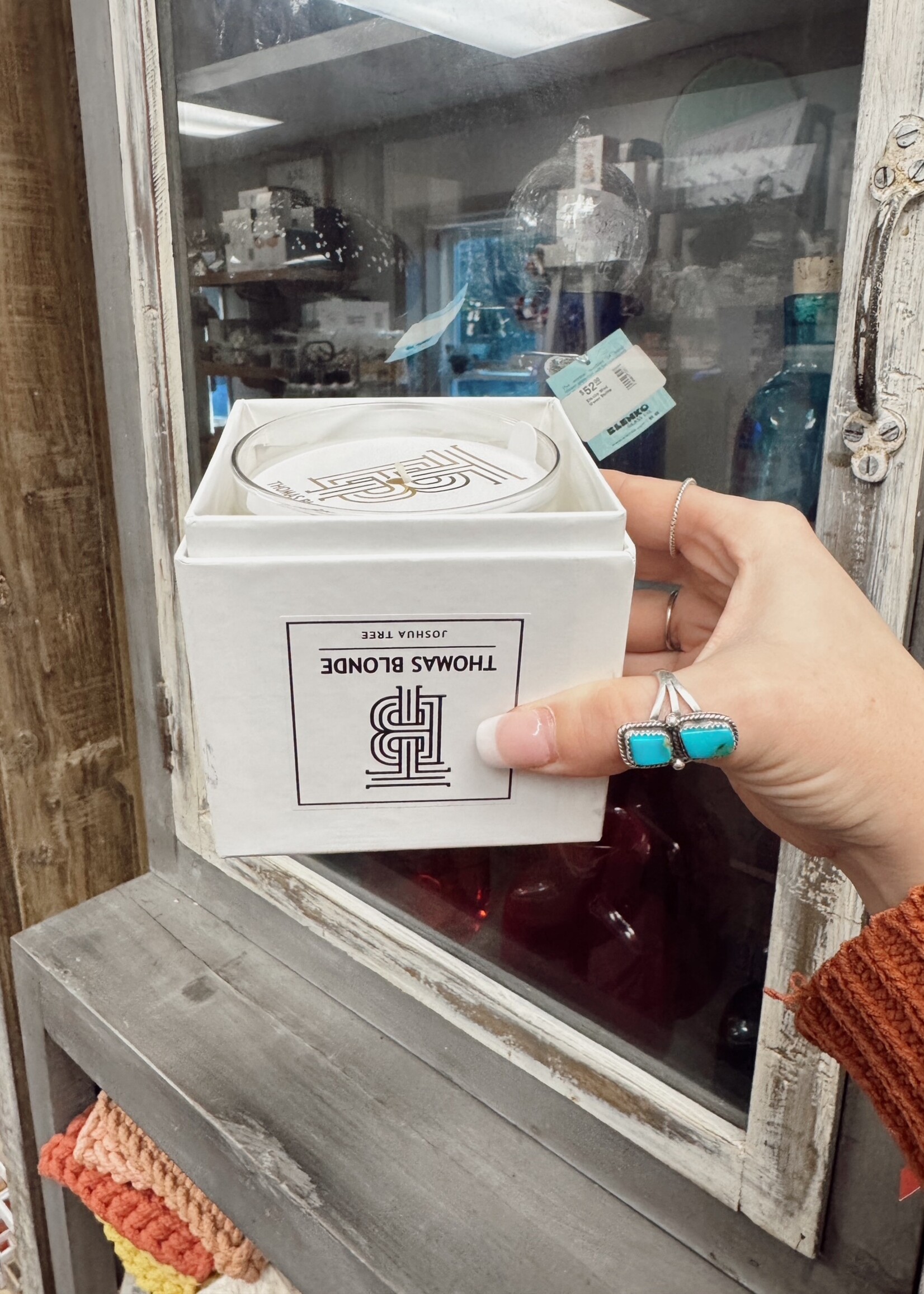 Thomas Blonde Boxed Candle & Match Set (Scents Option)