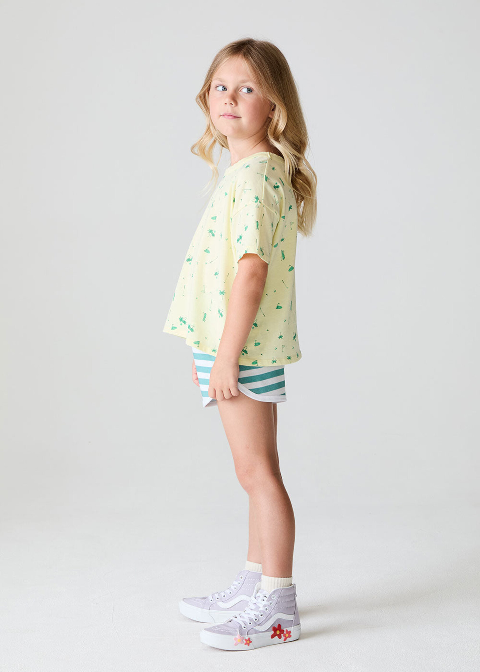 Amazon Stripe Track Shorts