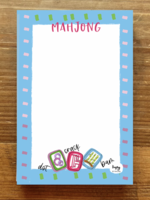 Mahjong Notepad 100 Sheets