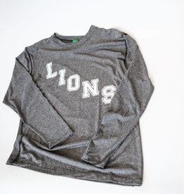 Lions Grey Long Sleeve T-shirt