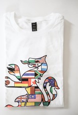 T-shirt Long Sleeve Flag Lion