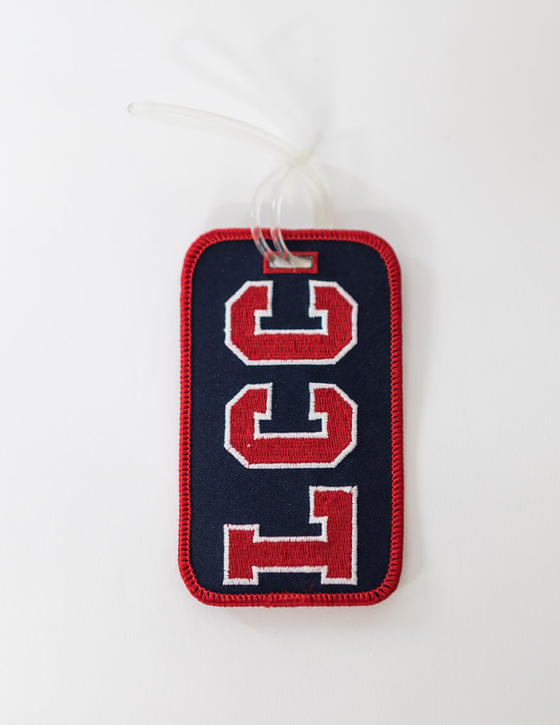 Embroidered Luggage Tag