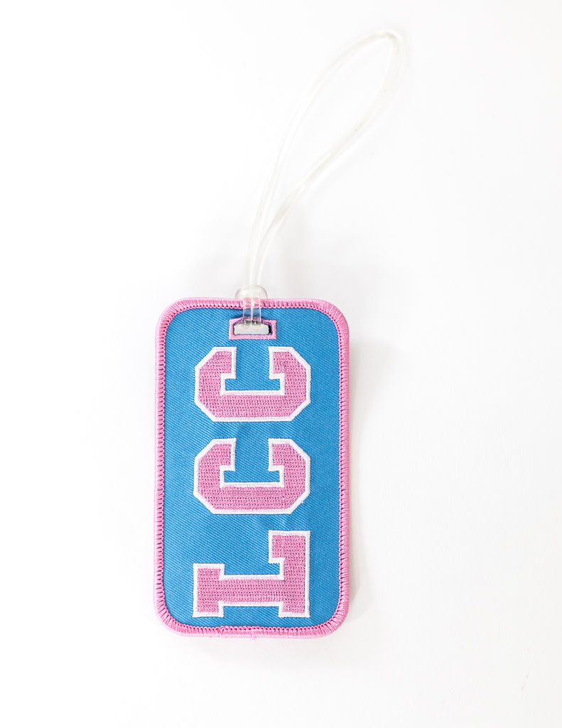 Embroidered Luggage Tag