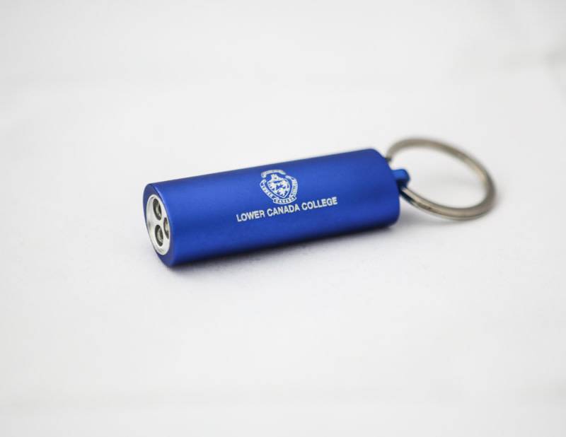 Keychain with LED Flashlight