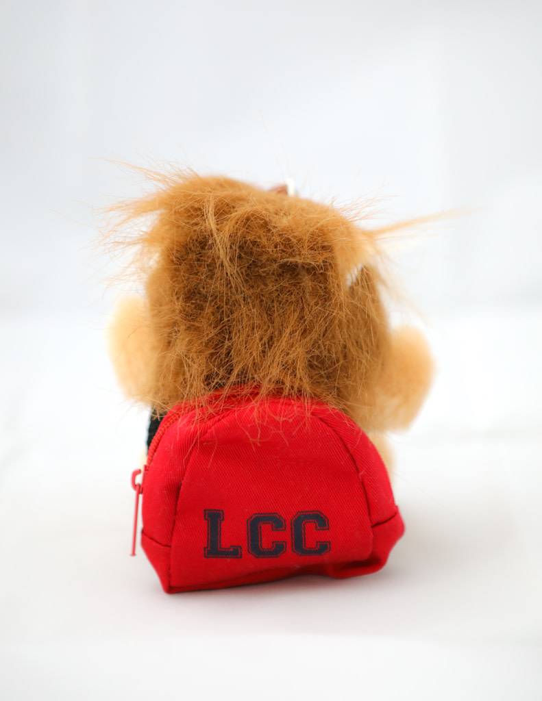 Lion with Knapsack Keychain