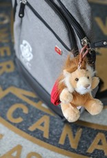 Lion with Knapsack Keychain