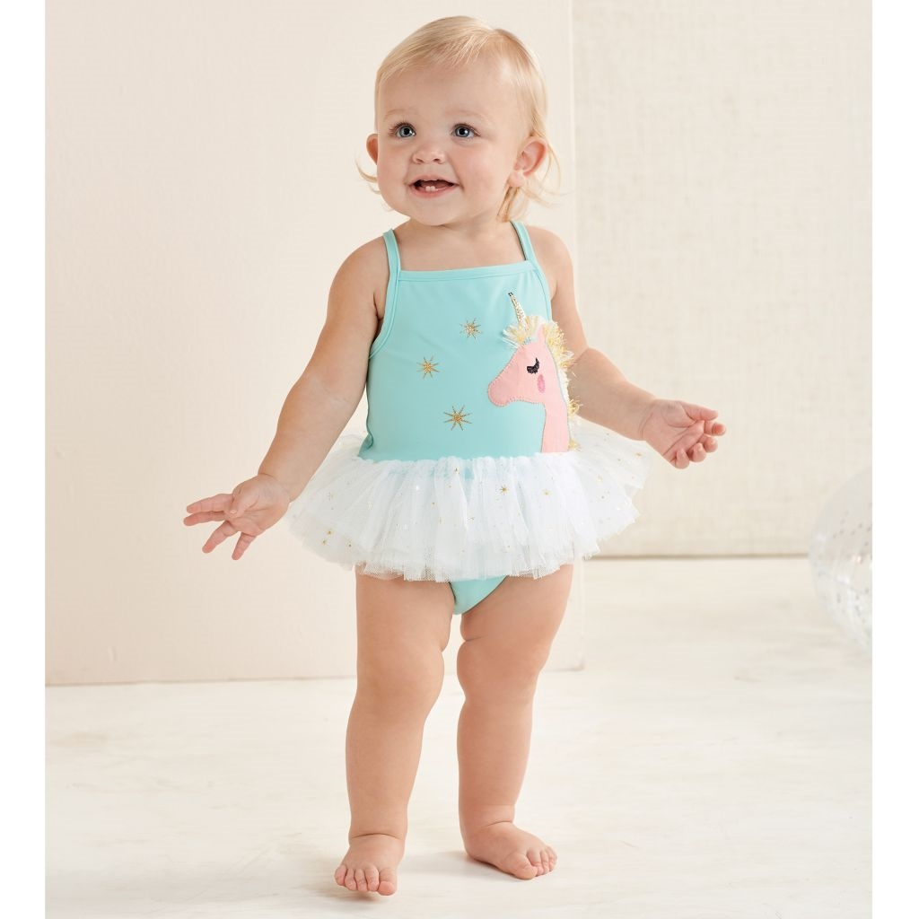 mud pie unicorn swimsuit