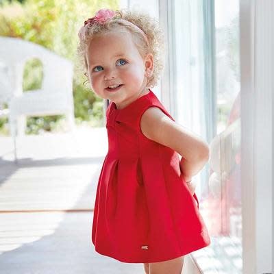 mayoral red dress