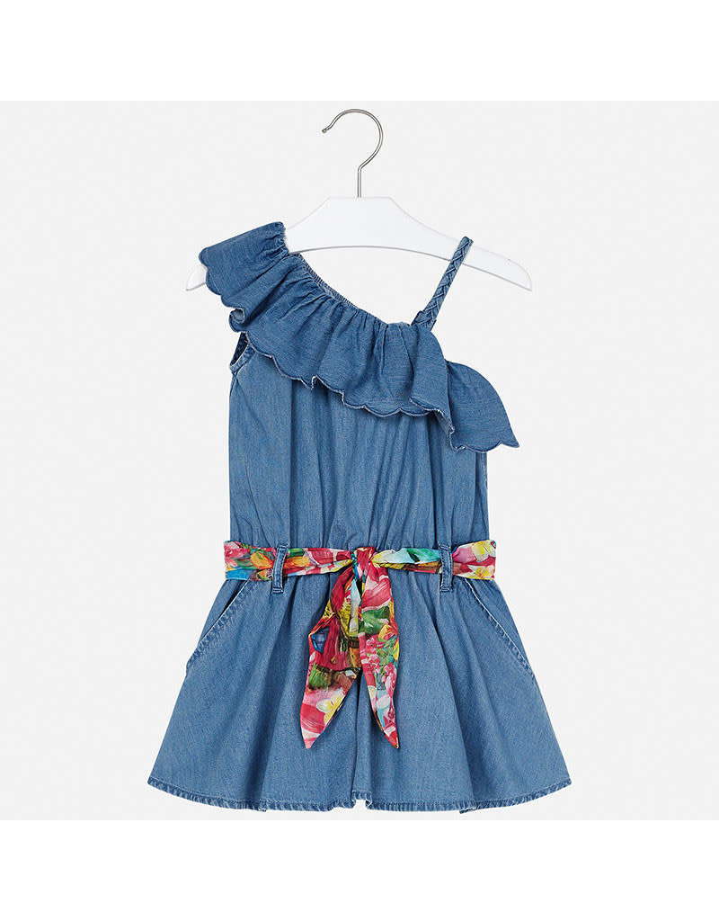 mayoral denim dress