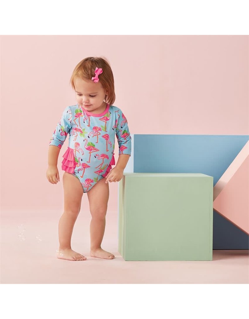 mud pie flamingo swimsuit