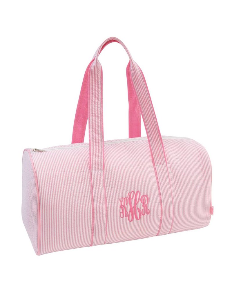 seersucker duffle bag