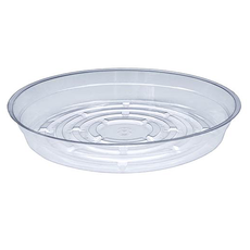 Clear Vinyl Saucer 8"