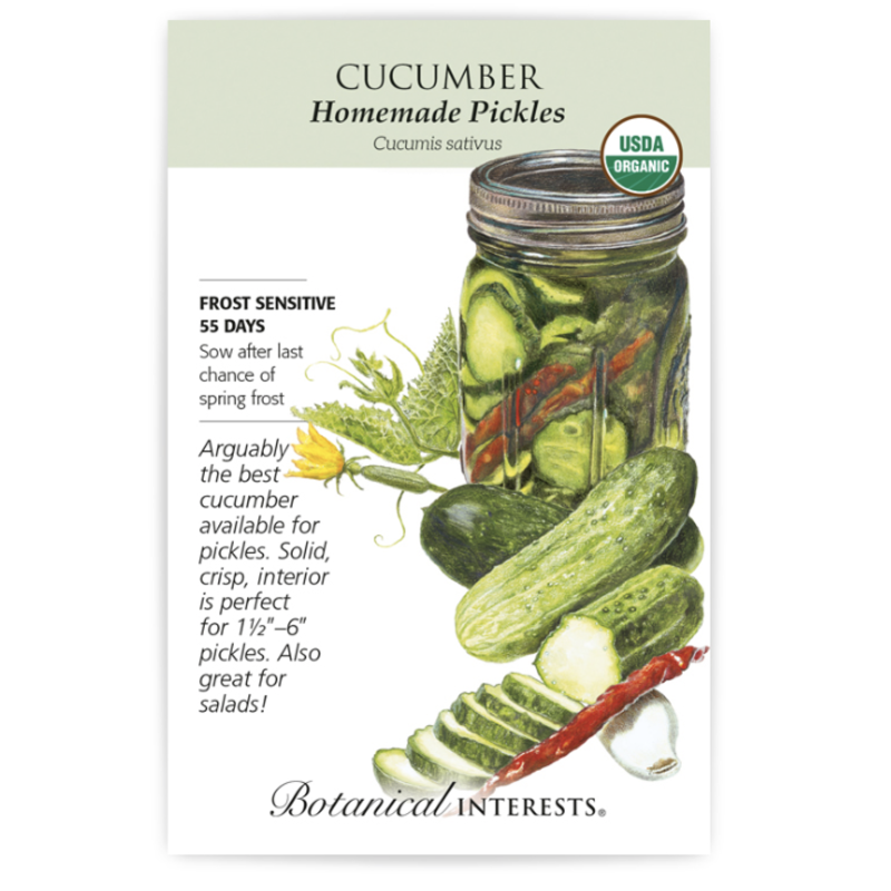 BI Seed, Cucumber Homemade Pickles Org