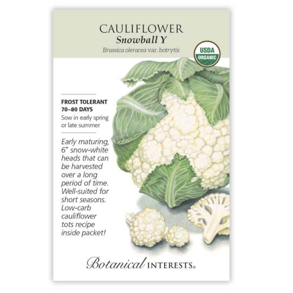 BI Seed, Cauliflower Snowball Y Org