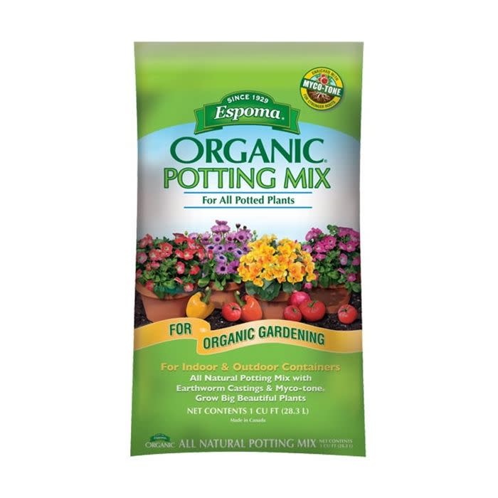Espoma Organic Potting Soil 1 CF Boulevard Flower Gardens