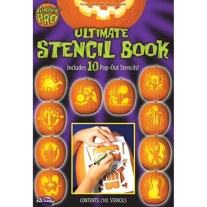 Pumpkin Stencil Book
