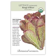 BI Seed, Lettuce Romaine Rouge d'Hiver Org