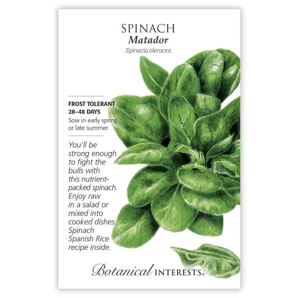 BI Seed, Spinach Matador