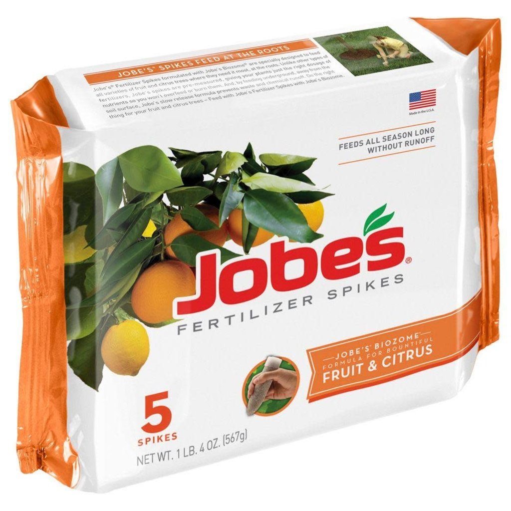 Jobe Fruit Tree Spikes 5 Pk