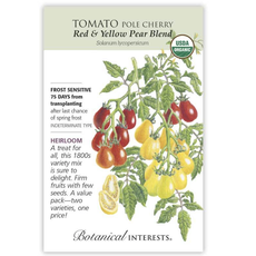 BI Seed, Tomato Cherry Red & Yellow Pear Org