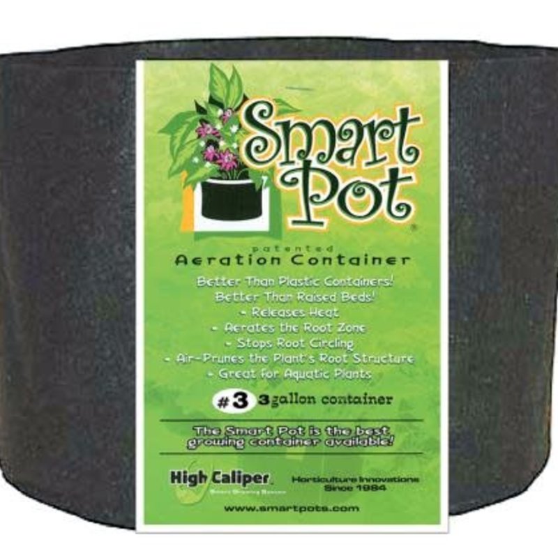 Smart Pot Black 3 Gal