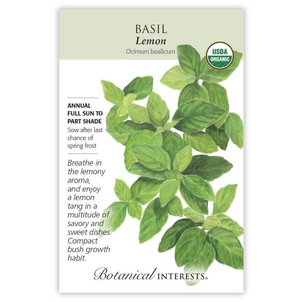 BI Seed, Basil Lemon Org