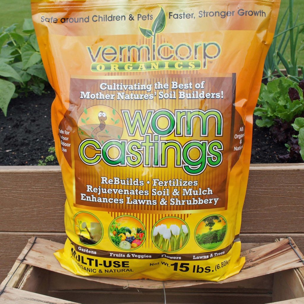 Vermicorp Worm Castings 15#