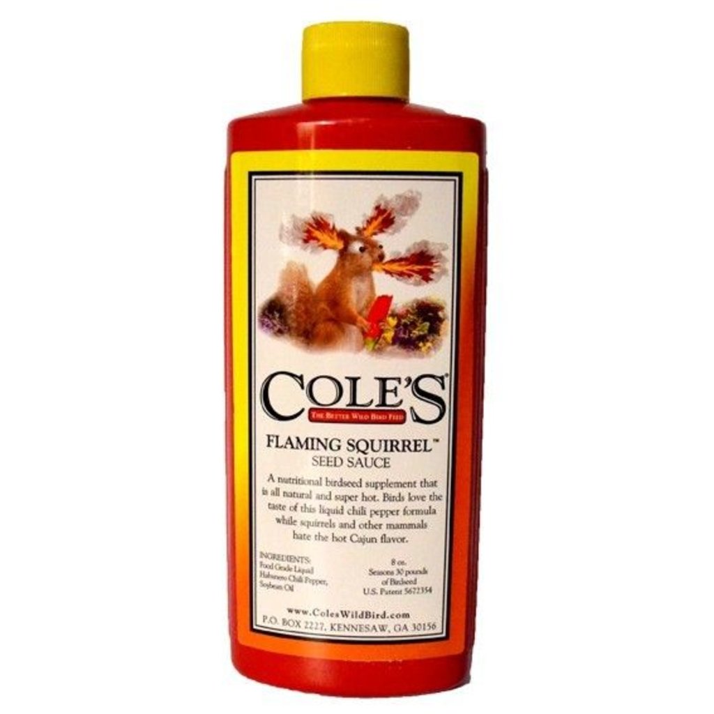 Cole's Cole's Flaming Squirrel Seed Sauce 8 oz Boulevard Flower Gardens