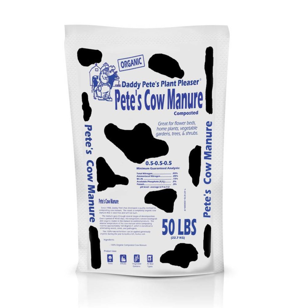 Daddy Pete Cow Organic Manure 50#