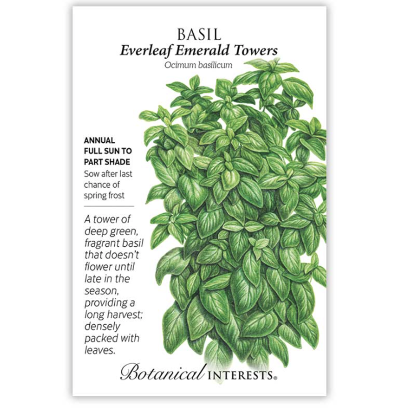 BI Seed, Basil Everleaf Emerald Towers